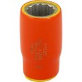 Gray Tools 15mm X 3/8" Drive, 12 Point Standard Length, 1000V Insulated MT15-I